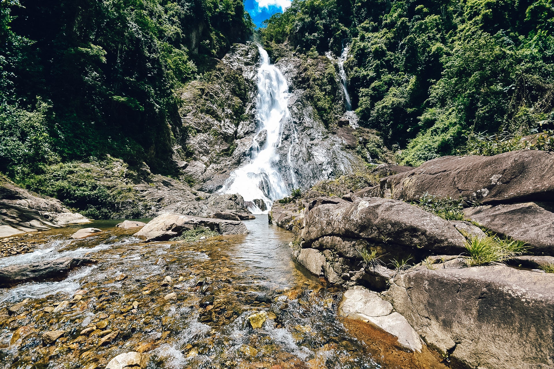 best Belize waterfalls, Davis Falls