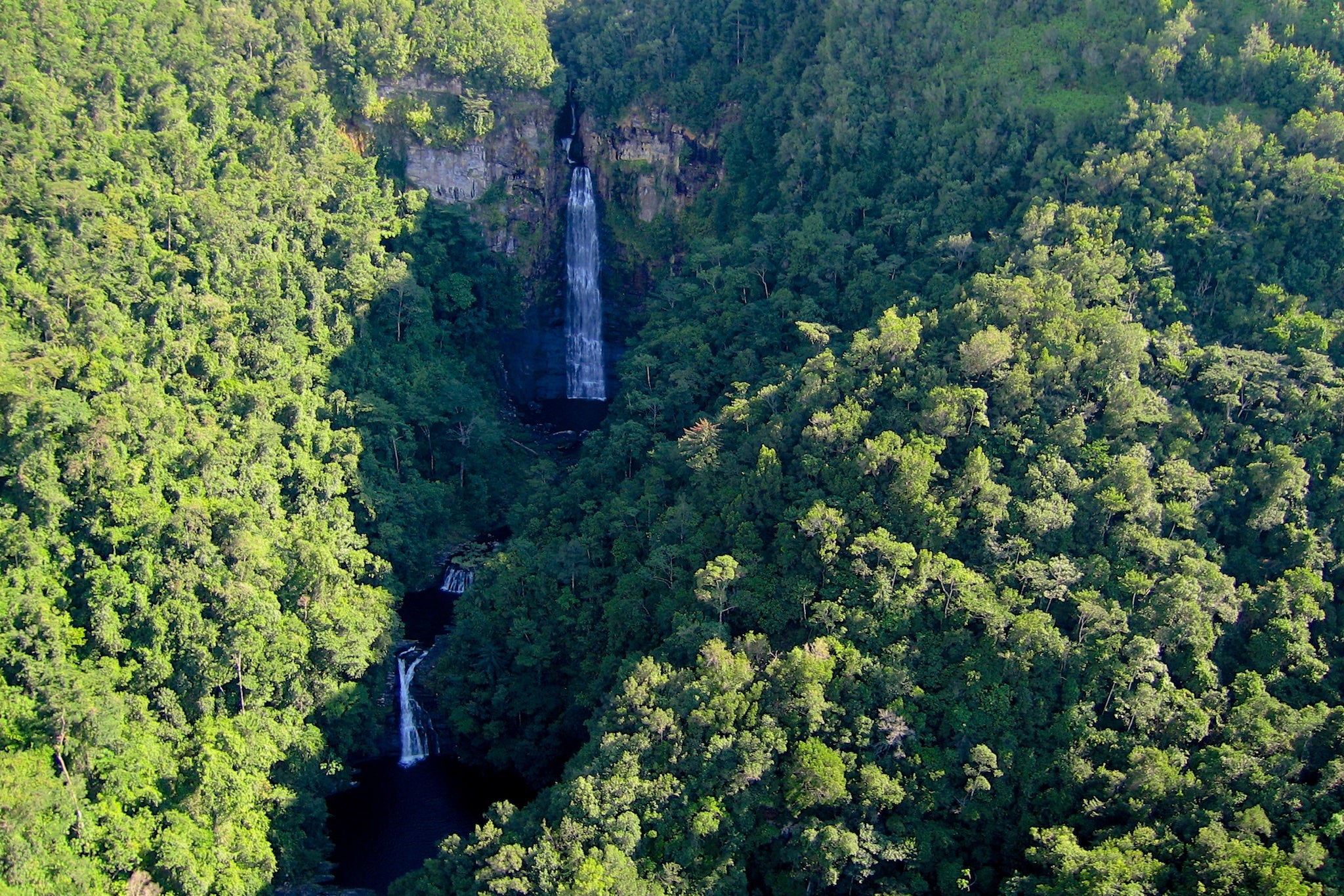 tallest Belize waterfall, Thousand Foot Falls