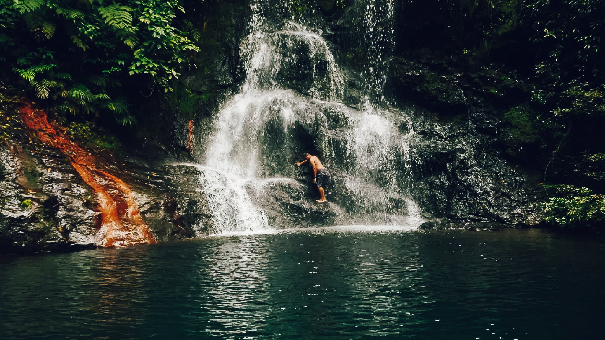 Tiger Fern Waterfall, Cockscomb Basin, Belize