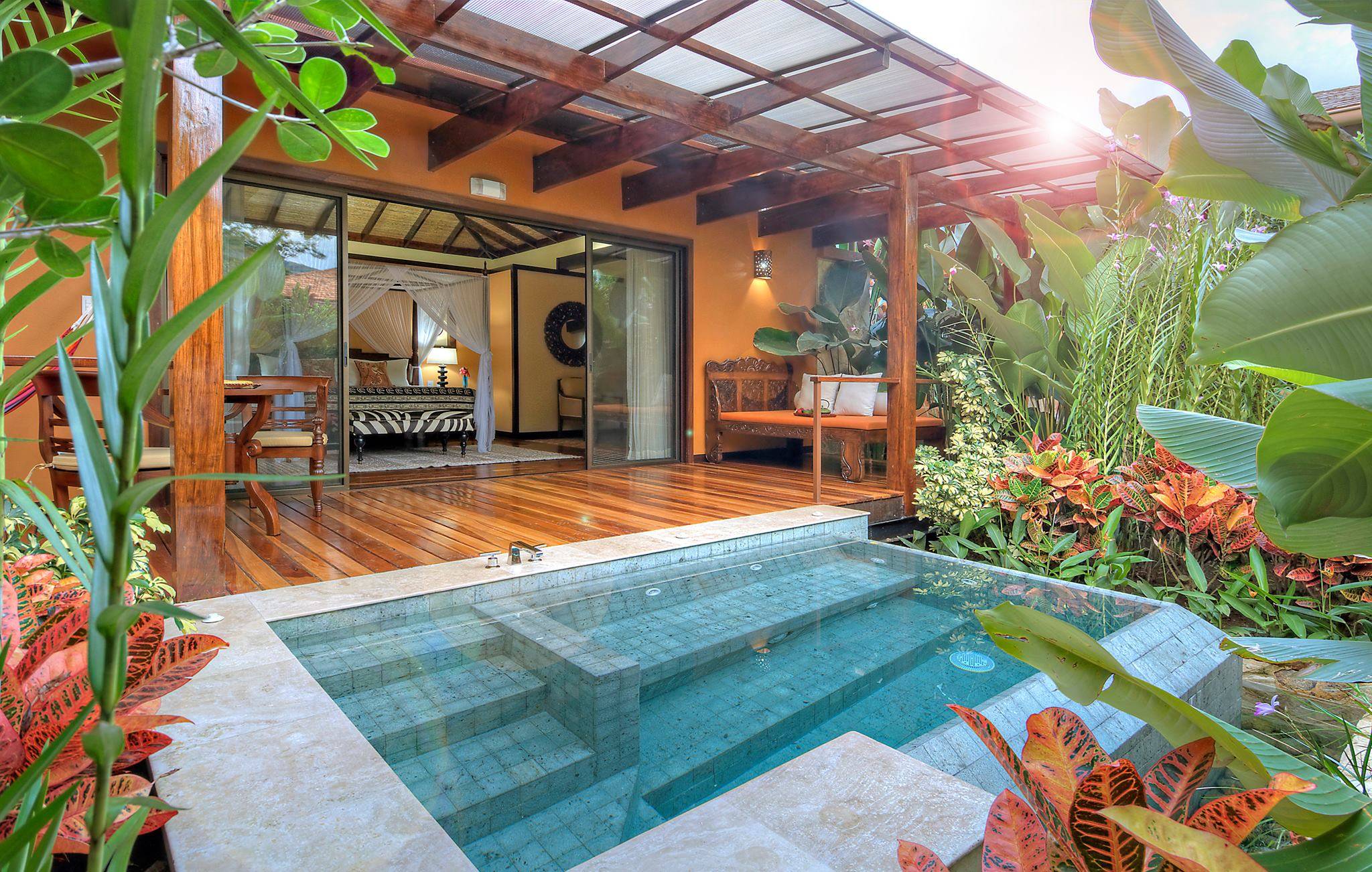 costa rica honeymoon resorts private pool