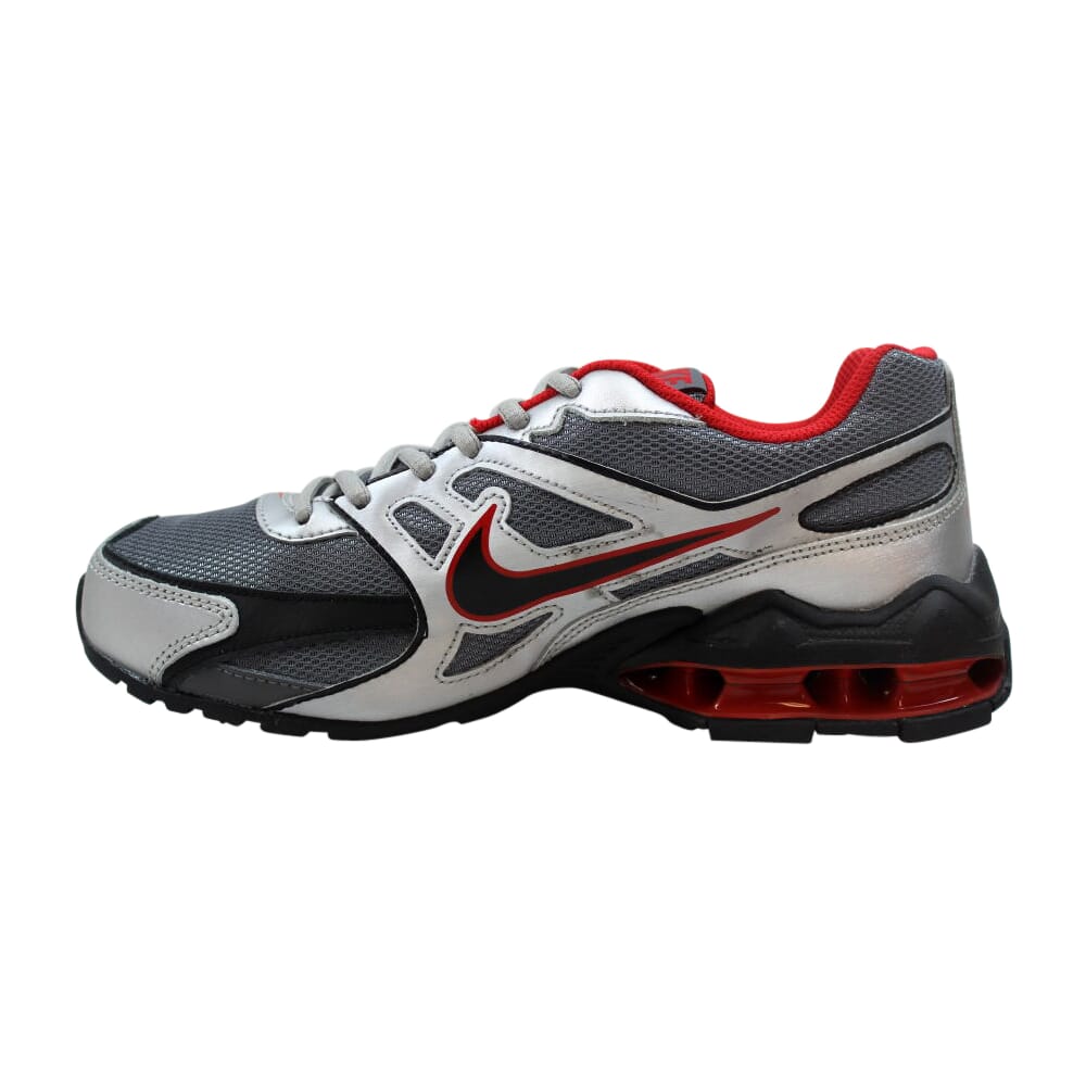 nike reax grey and red