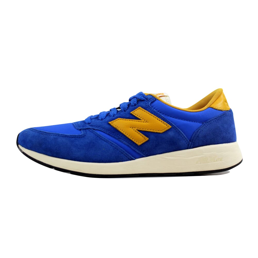 Ópera Entrelazamiento Nabo New Balance 420 Re-Engineered Suede Blue/Gold MRL420SV Men's – bidhard2