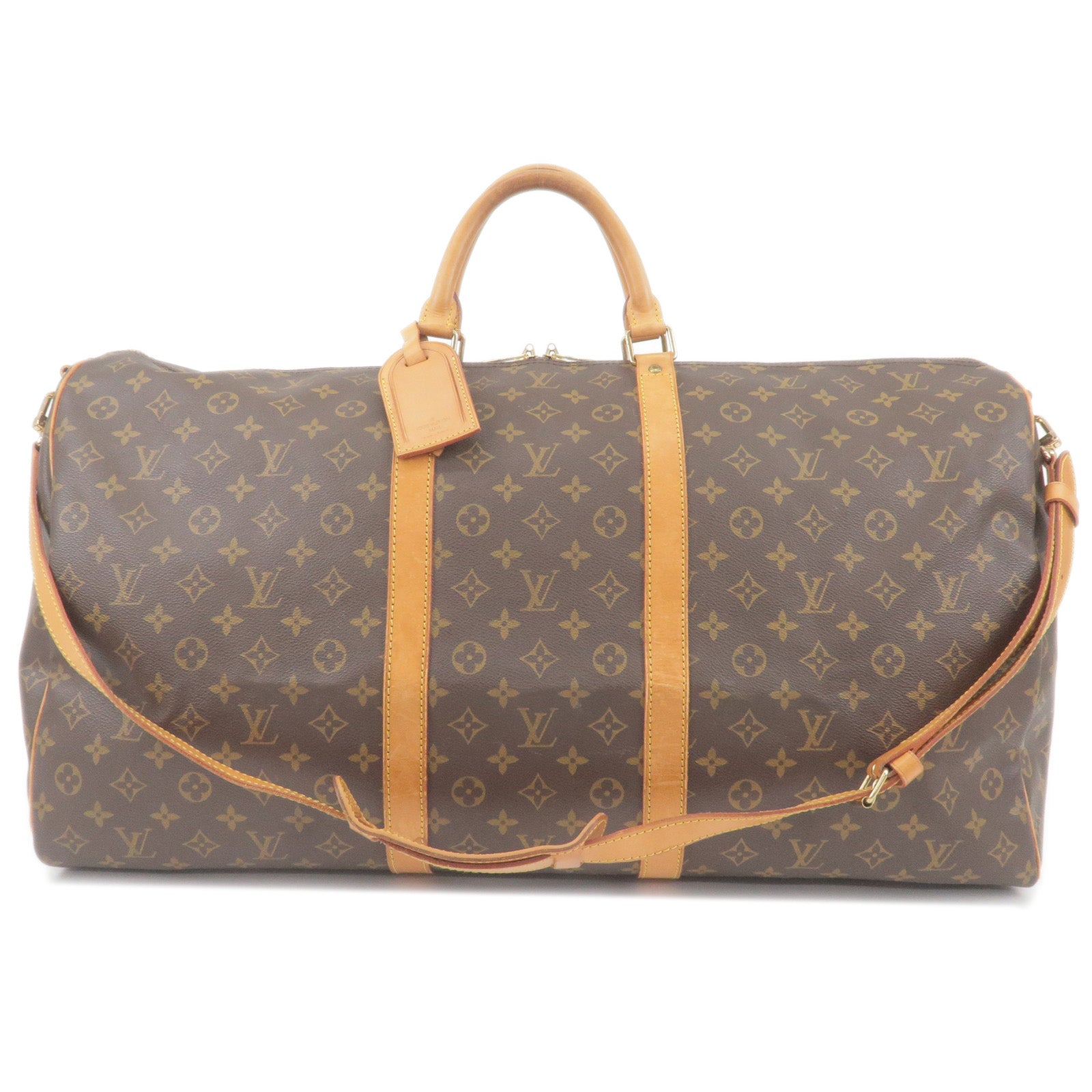 Louis Vuitton Monogram Keepall 60 Travel Large Duffle Bag M41412