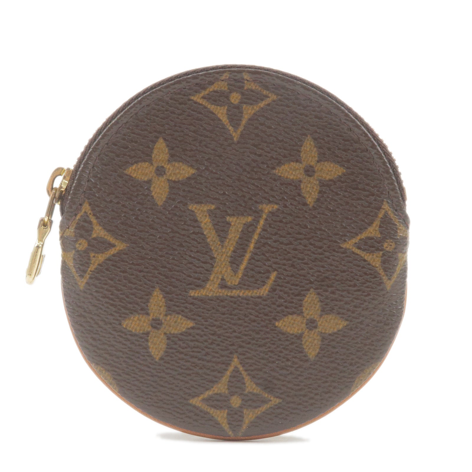 Louis Vuitton Round Coin Purse Monogram Canvas