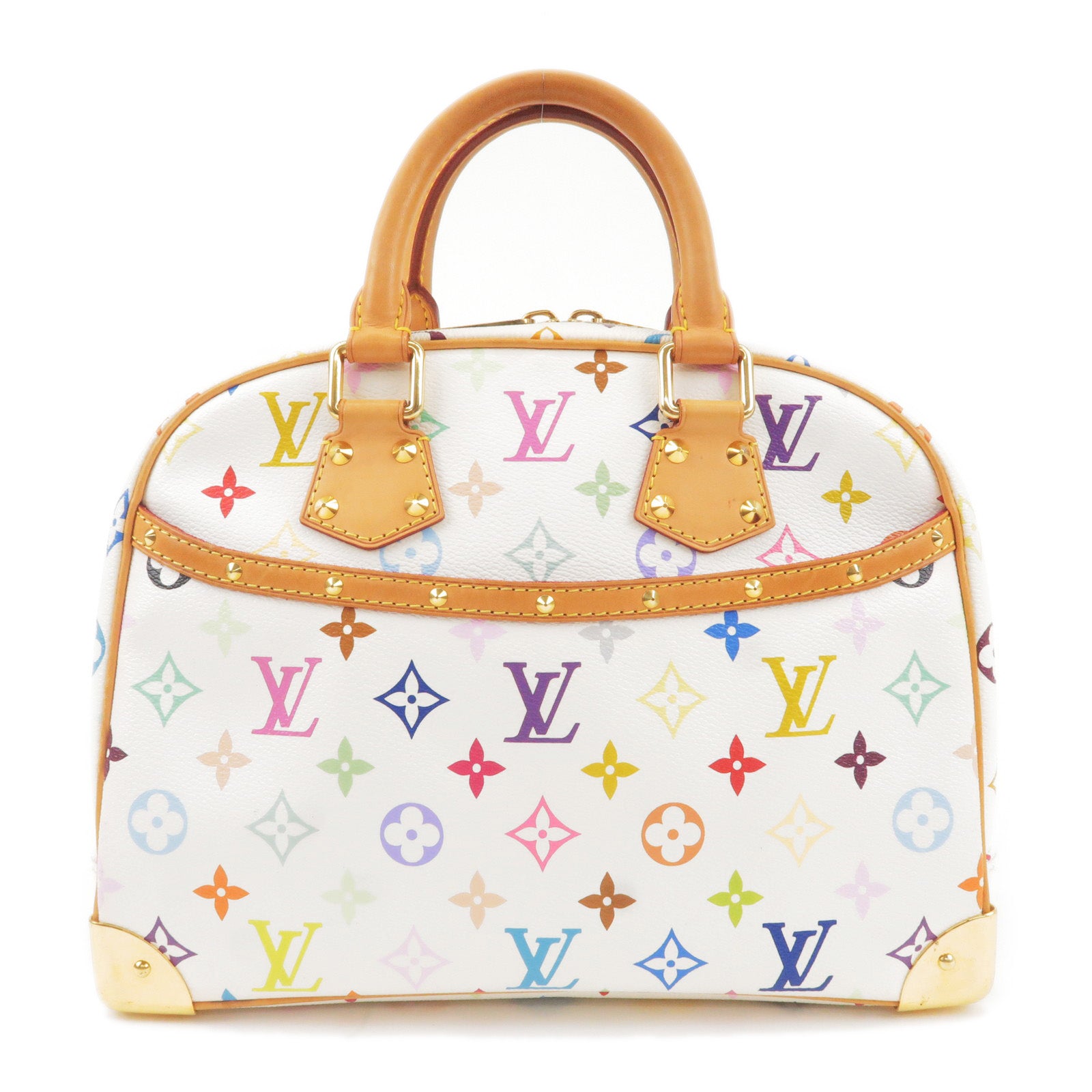 Louis Vuitton Trouville Bron Women's Handbag M92663 Monogram Multicolor