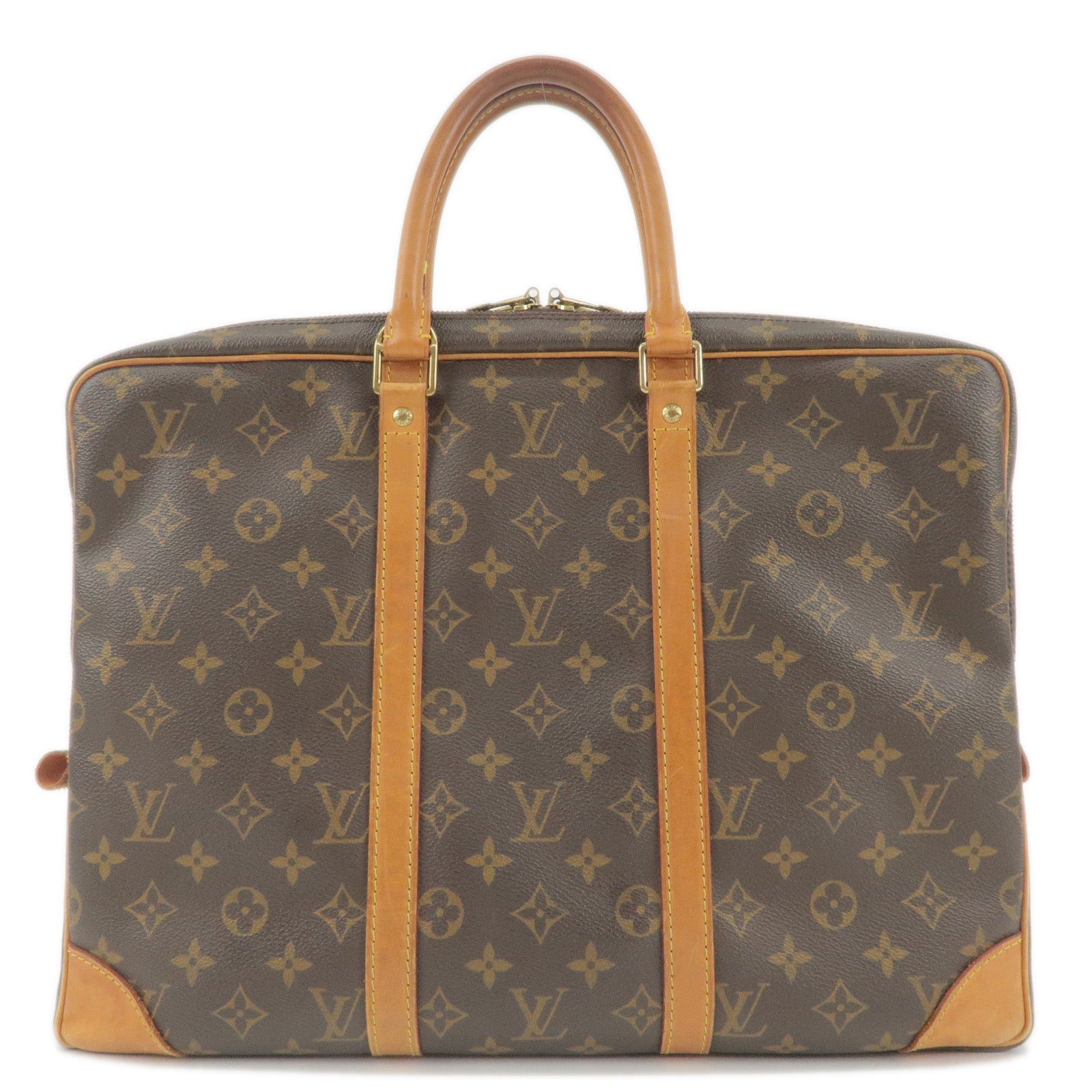 Authentic Louis Vuitton Monogram Business Bag Porte Documents Voyage M40226
