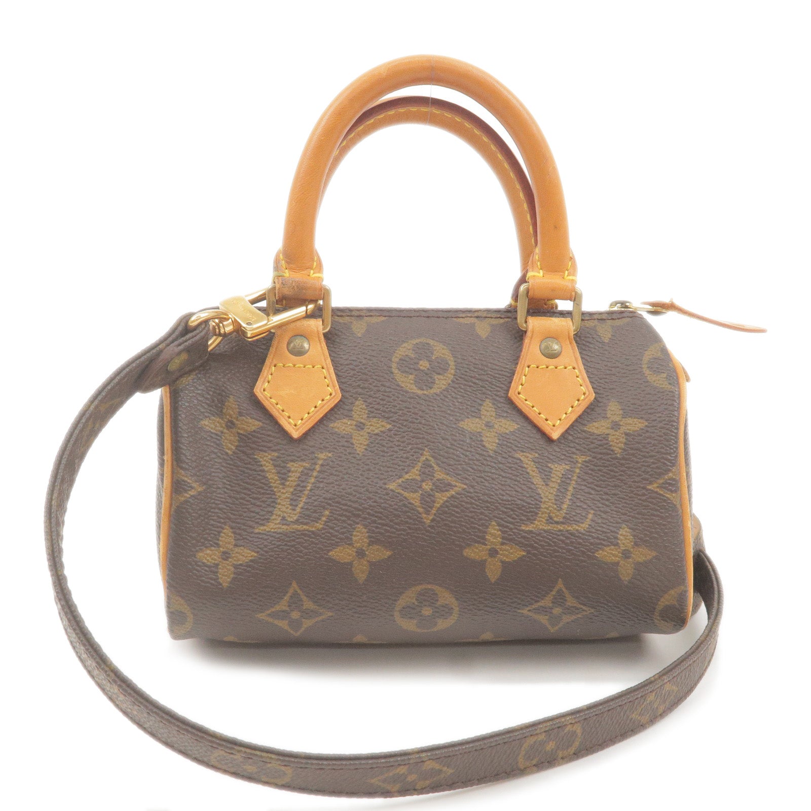 Louis Vuitton Monogram Speedy M41534 Handbag Bag