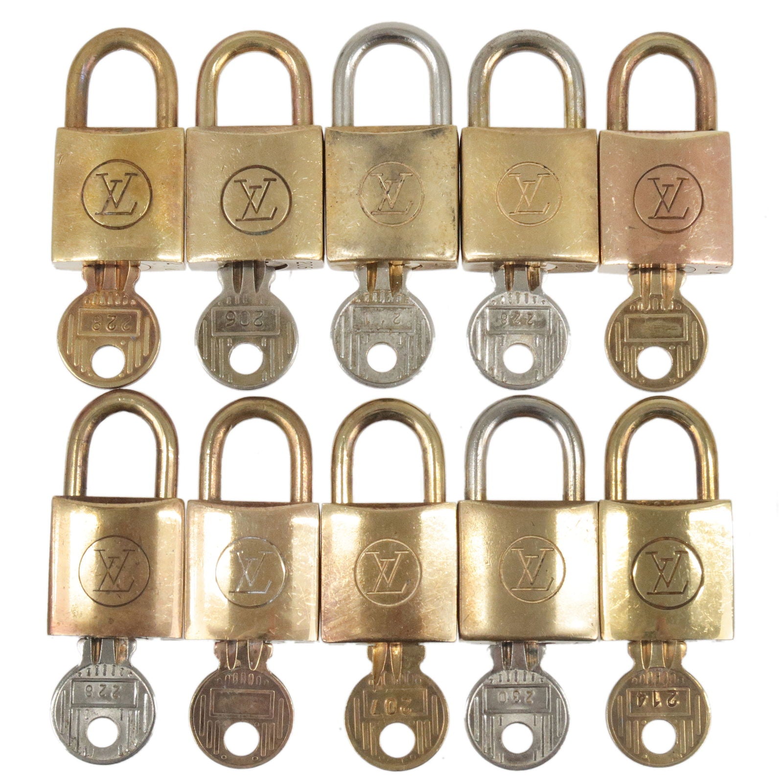 Lock - Key - ep_vintage luxury Store - Set - Old - Louis Vuitton