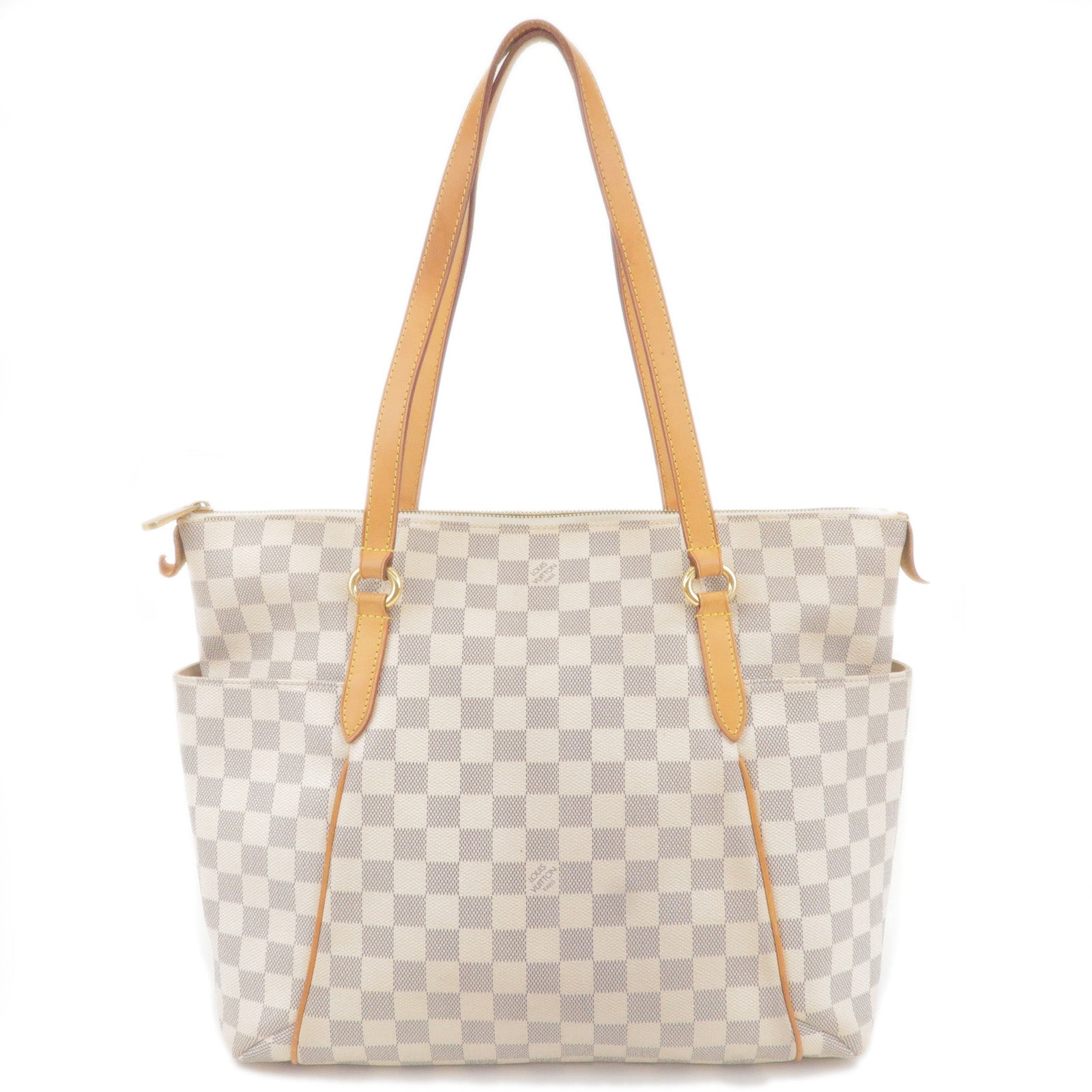 Vuitton - Hand - N51262 – dct - ep_vintage luxury Store - Bag - Louis -  Tote - Damier - Azur - Bag - MM - Totally - LOUIS VUITTON Damier Ebene  Delightful MM NM Bag