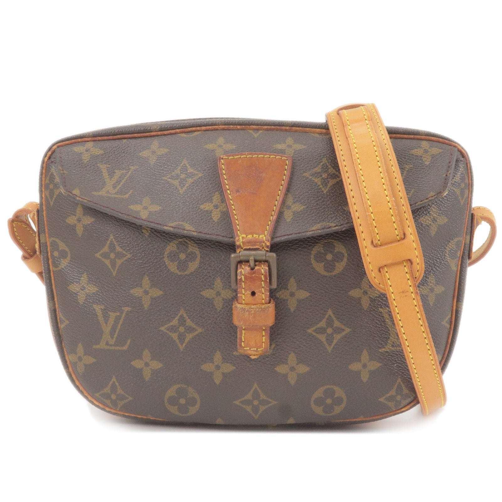 Authentic Louis Vuitton Monogram Jeune Fille PM Shoulder Bag M51227 Used  F/S