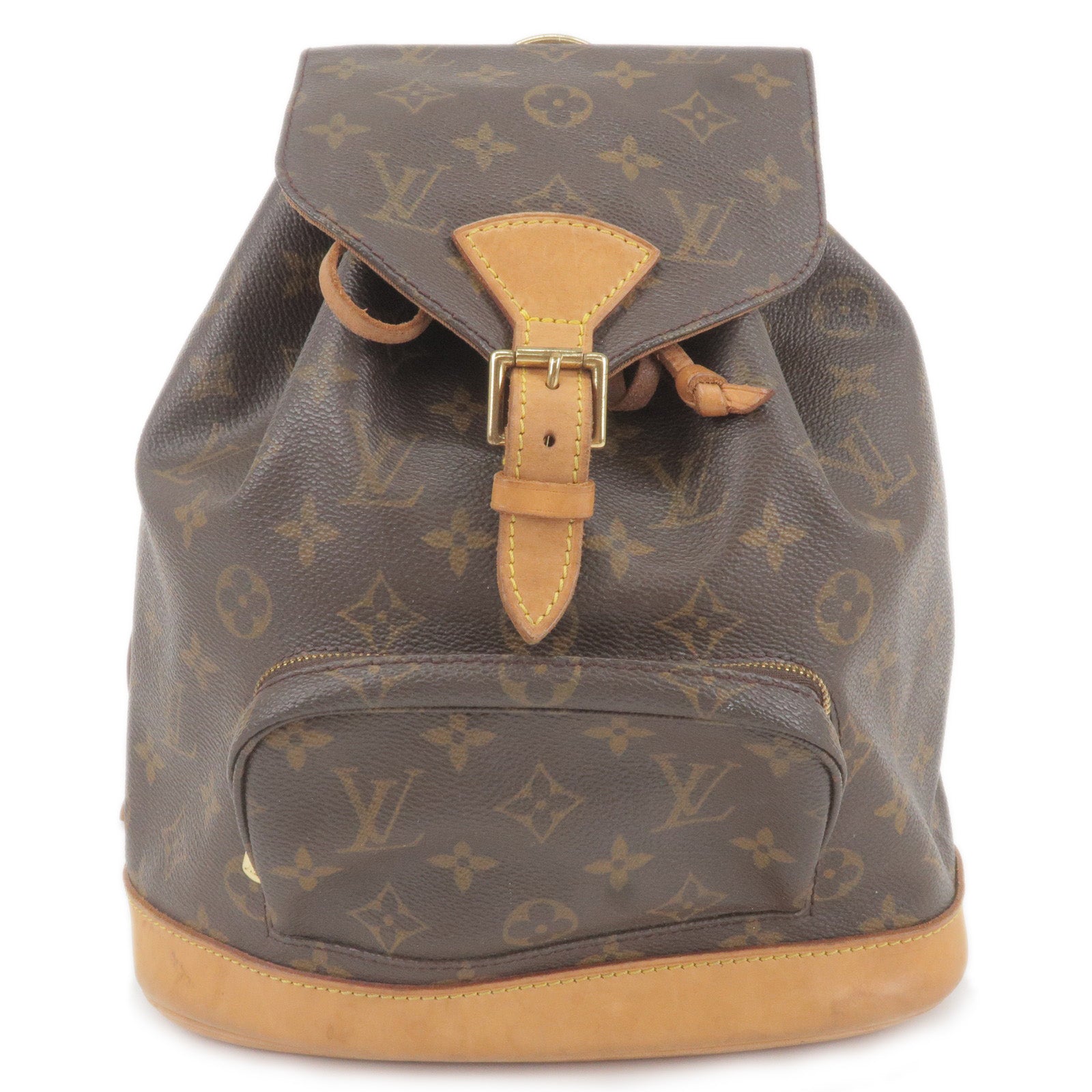 Louis Vuitton Neo 2WAY Drawstring Bag Brown Canvas for sale online