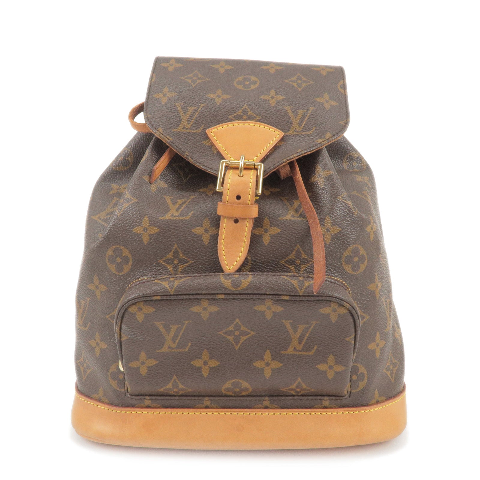 Louis Vuitton Vintage - Monogram Dora PM - Brown White - Leather