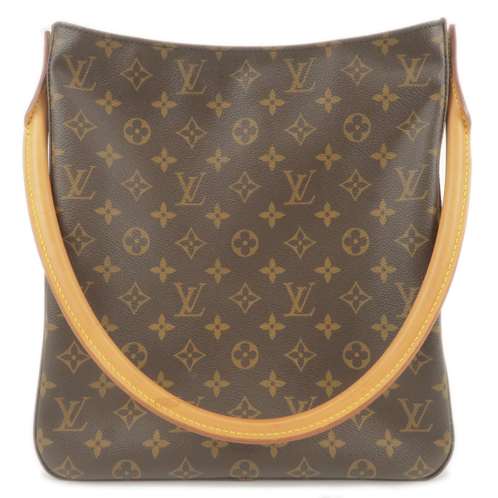 Brown Louis Vuitton Monogram Cherry Pochette Cles Coin Pouch