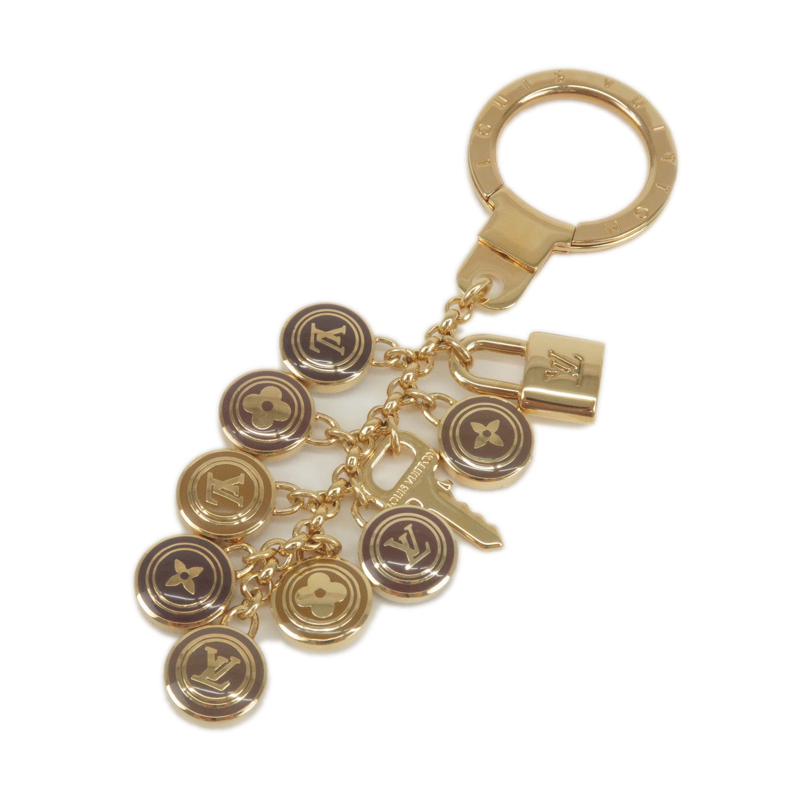 Louis Vuitton Vivienne Charm Bracelet - Brown, Brass Charm