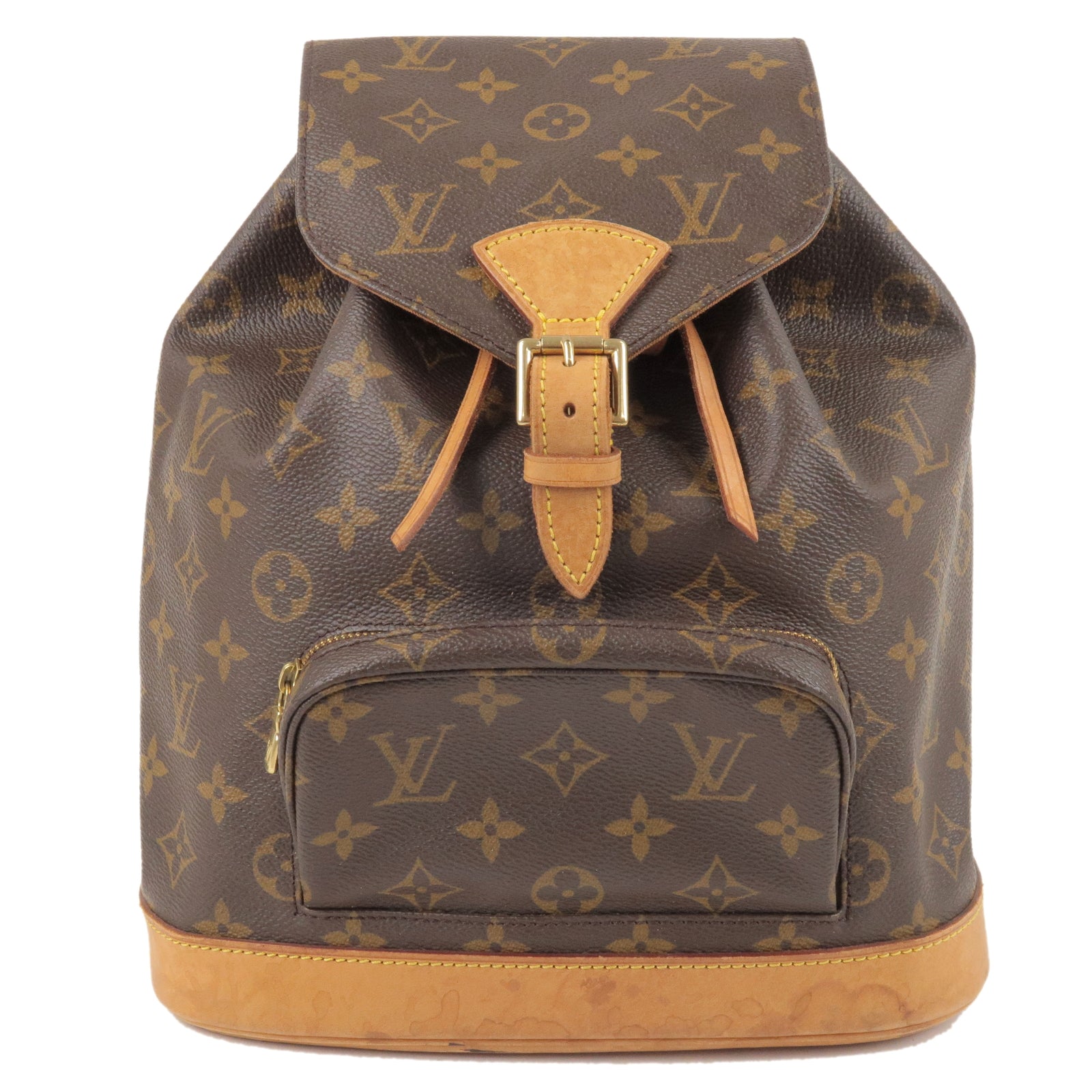 Monogram - Bag - Pack - Louis Vuitton Lockme - Louis - MM - Vuitton - Back  - M51136 – Louis Vuitton Lockme - Montsouris