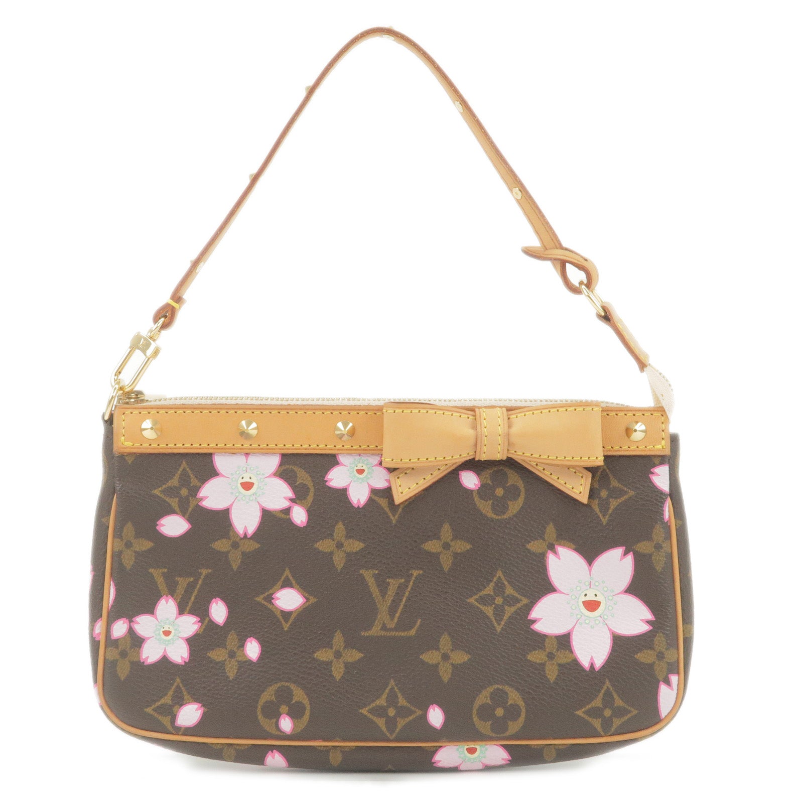 Louis Vuitton, Bags, Monogram Cherry Blossom Pochetteaccessoires Pouch