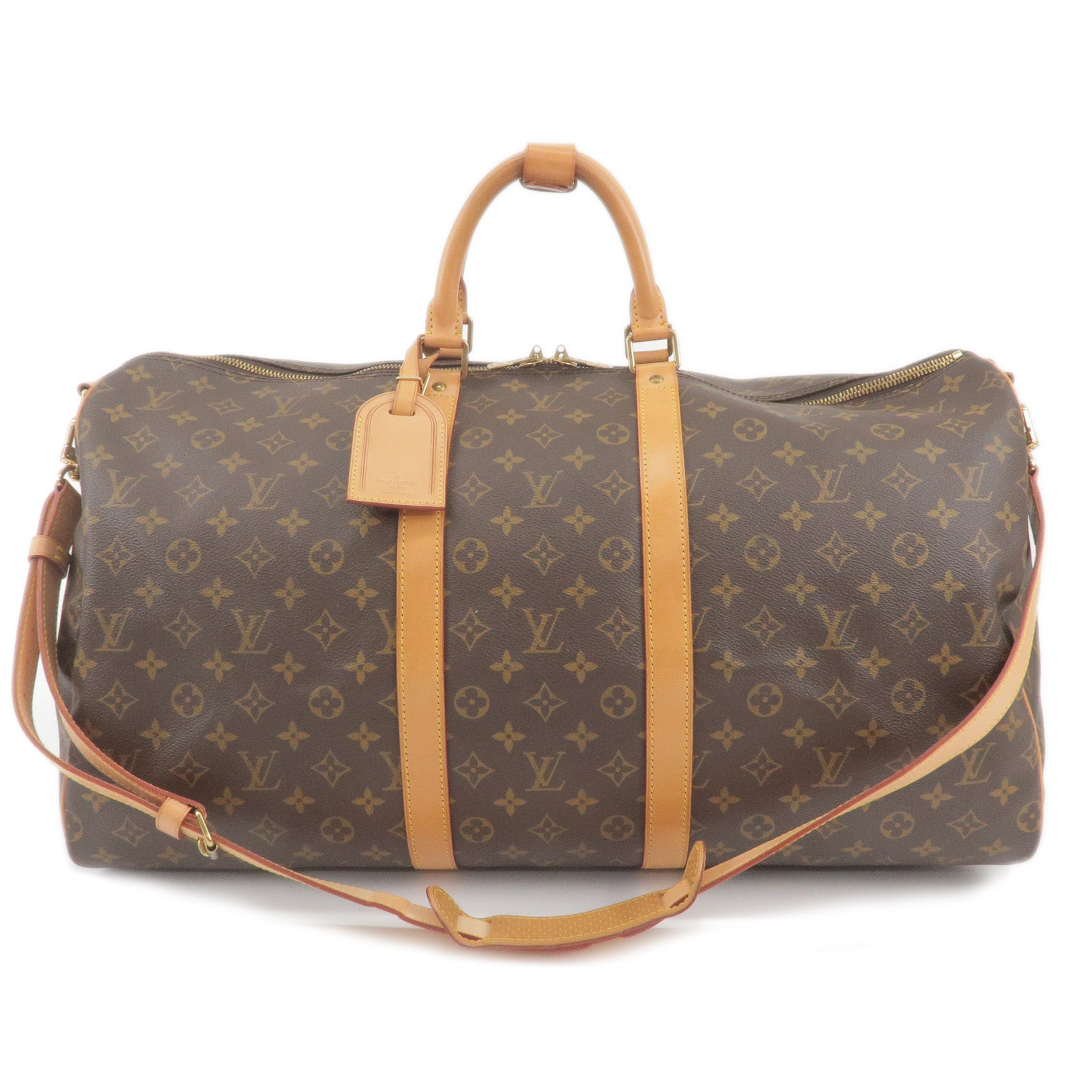 Louis Vuitton Keepall 50 Travel Bag in Gold EPI Leather