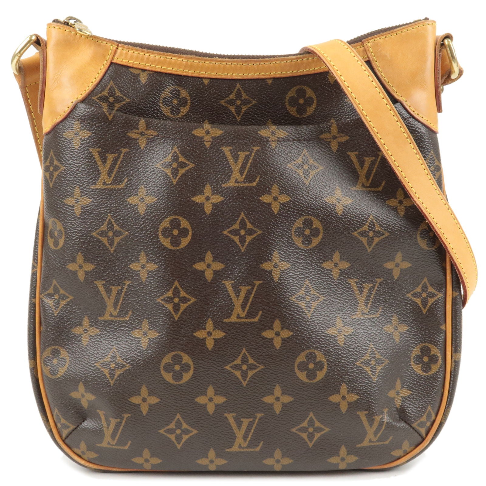 Louis Vuitton Monogram Canvas and Leather Trouville Bag Louis Vuitton