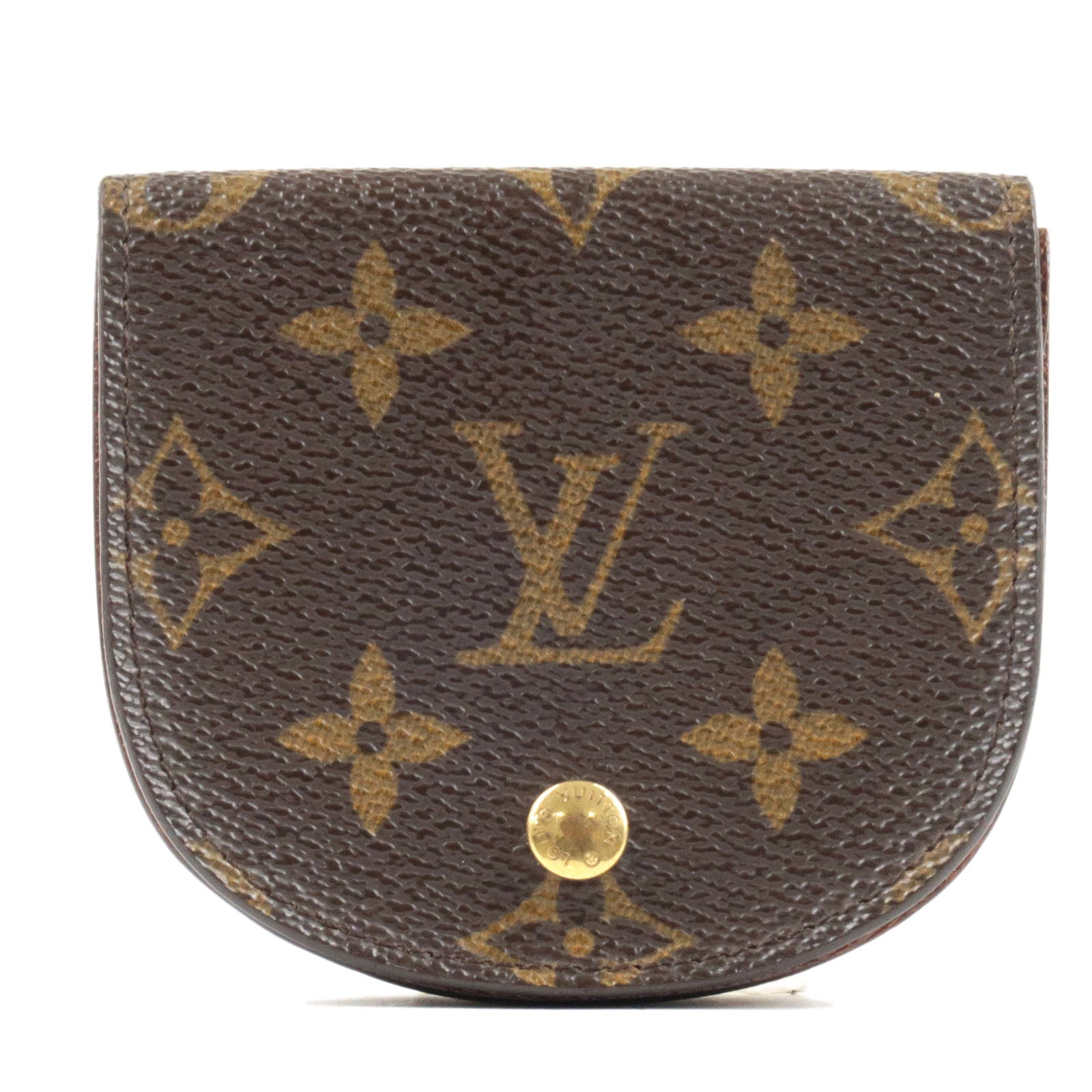 Louis Vuitton Brown Monogram Charms Limited Edition Porte Monnaie