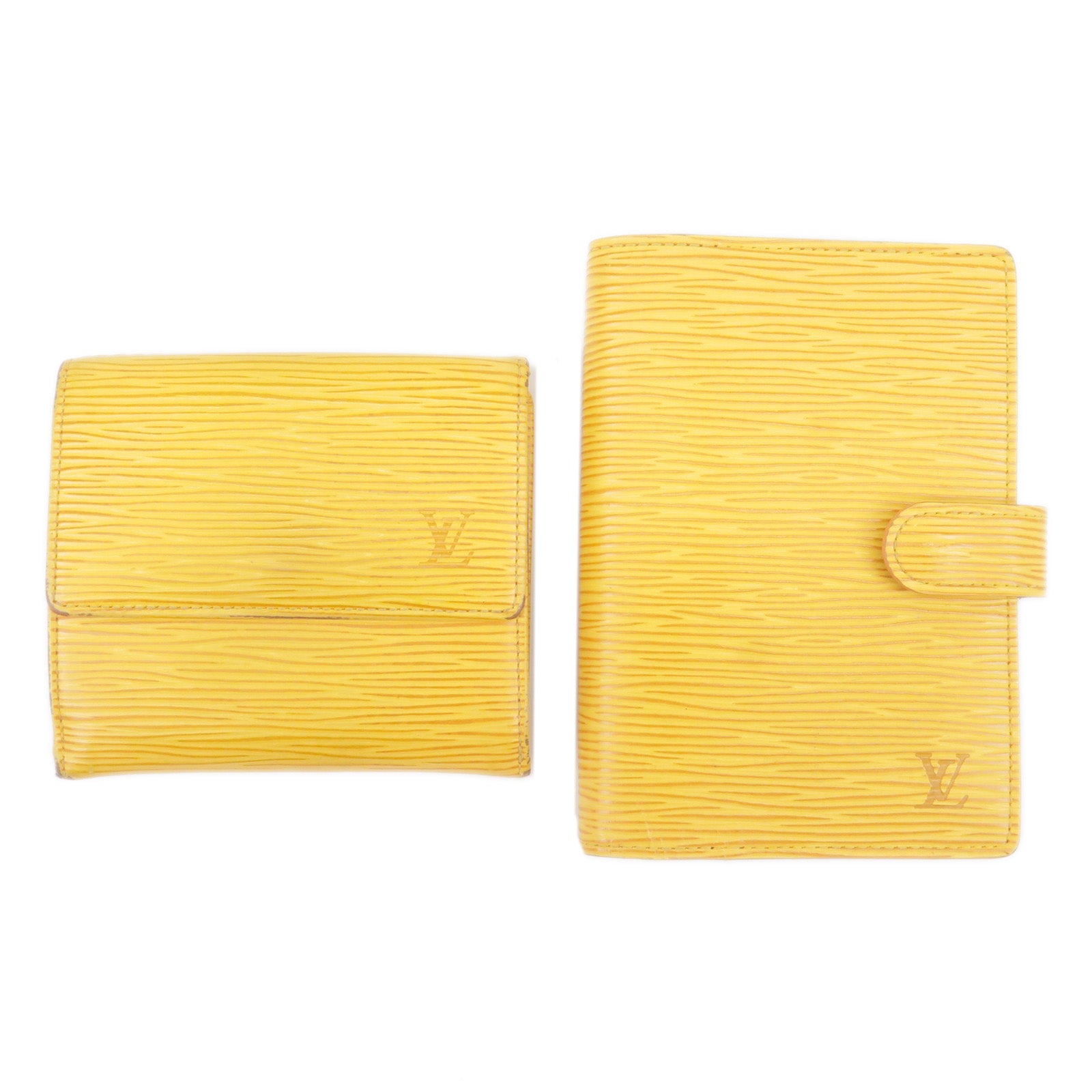 lv epi wallet yellow