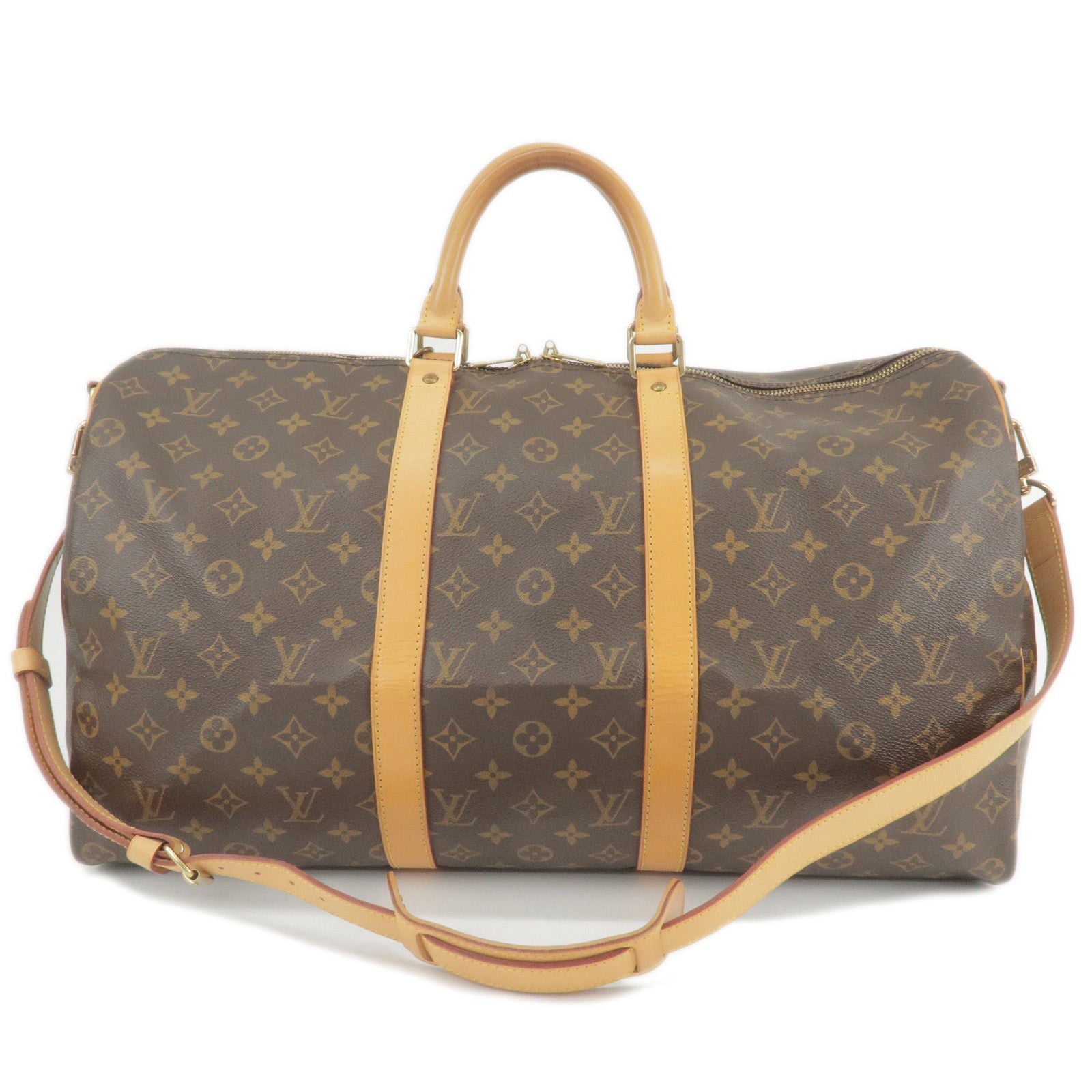 Louis Vuitton Keepall Epi 45 Blue in Leather with Gold-tone - US