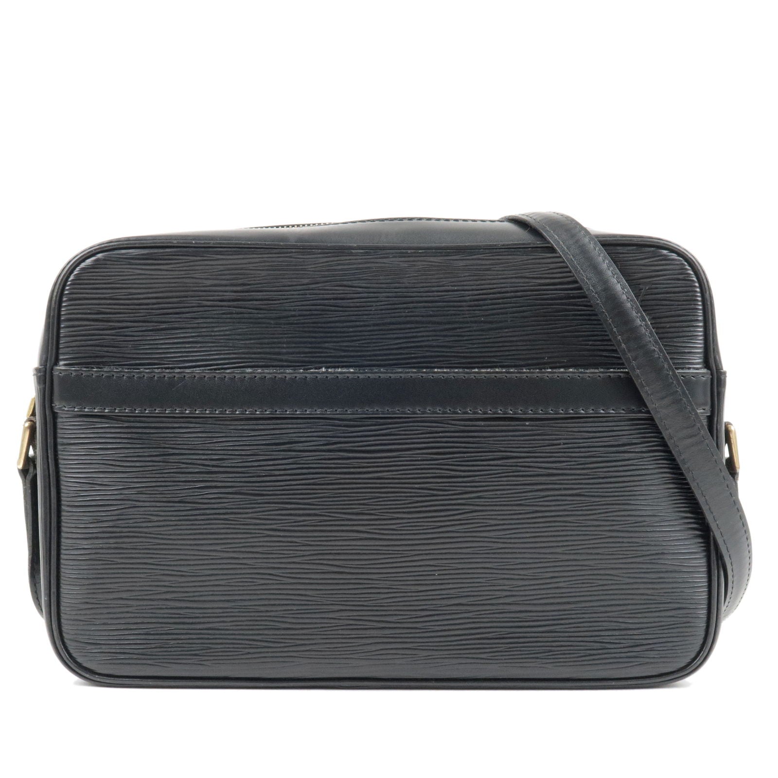 Louis Vuitton Black Monogram Empreinte Leather Trocadero Bag