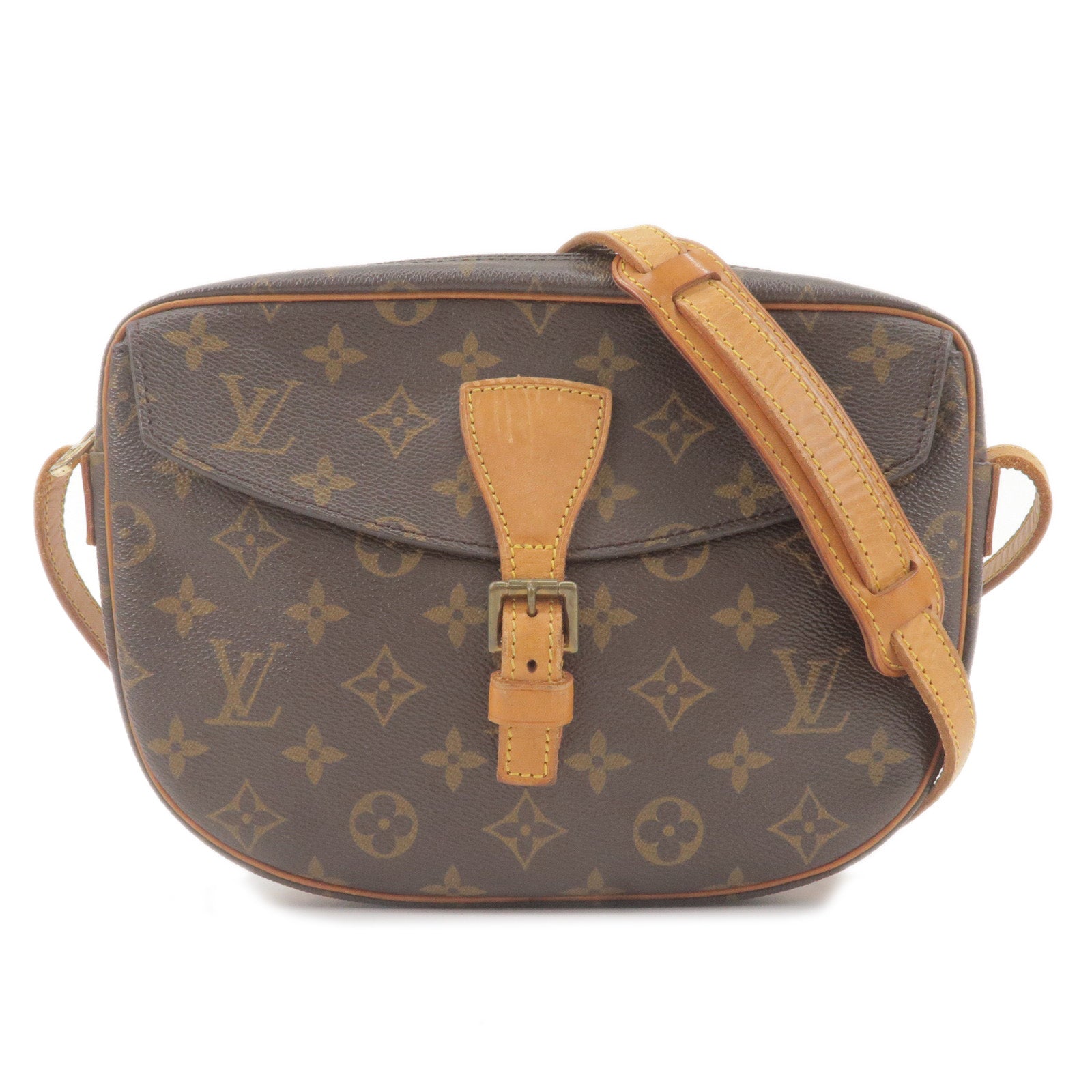 Authentic Louis Vuitton Monogram Jeune Fille PM Shoulder Bag M51227 Used F/S