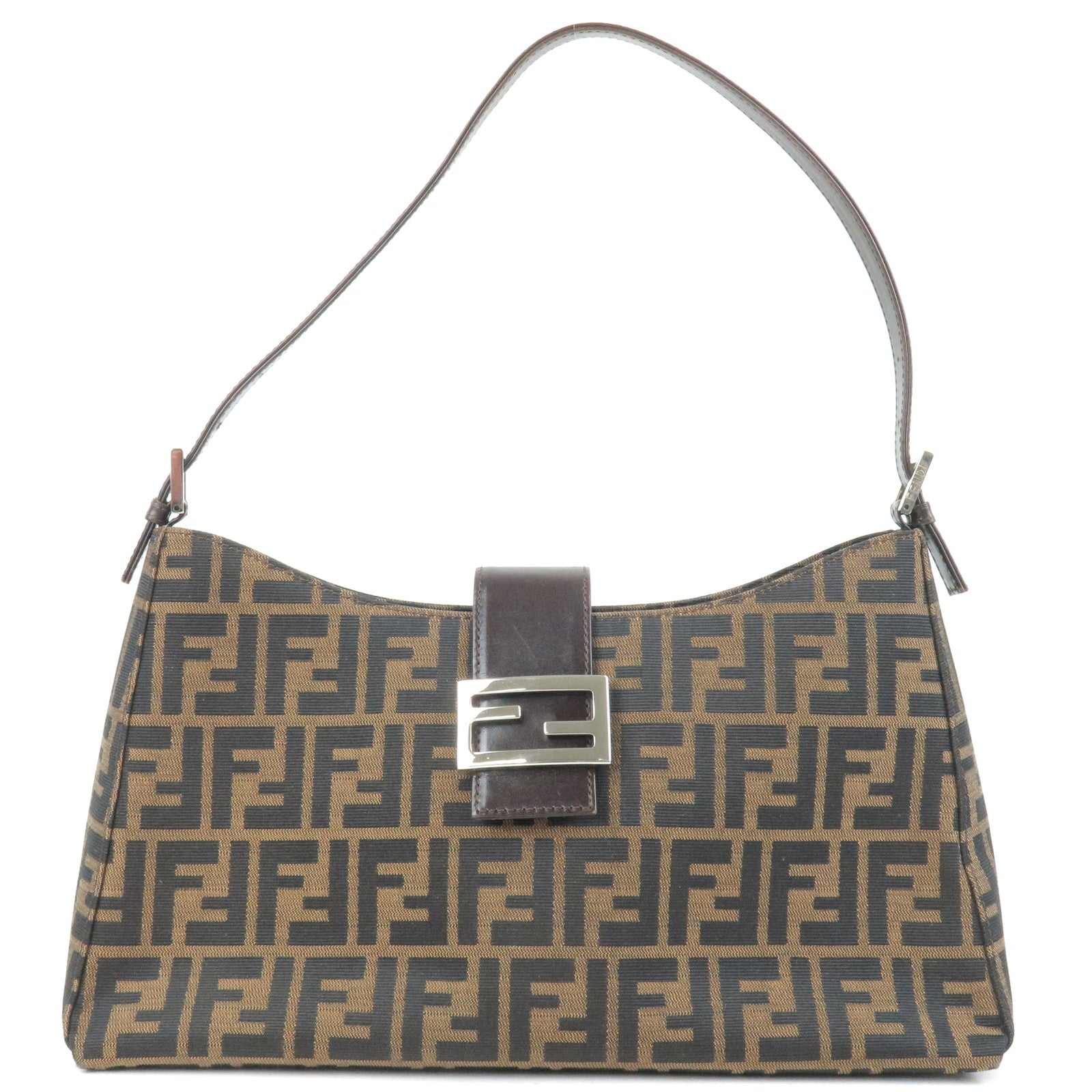 FENDI-Zucca-Canvas-Leather-Shoulder-Bag-Beige-Brown-09161151001 – Store