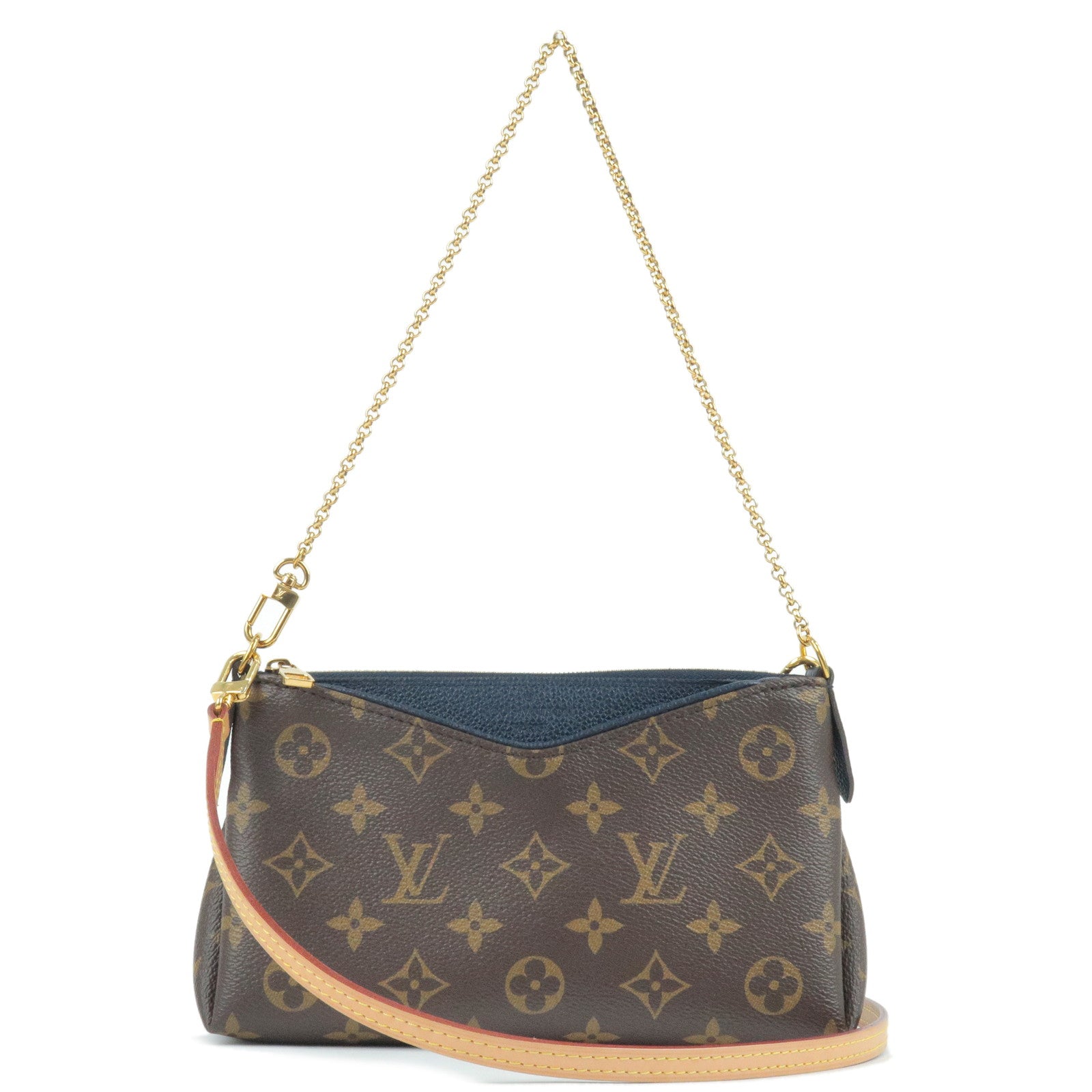 Louis Vuitton Monogram Pallas Clutch - Brown Crossbody Bags