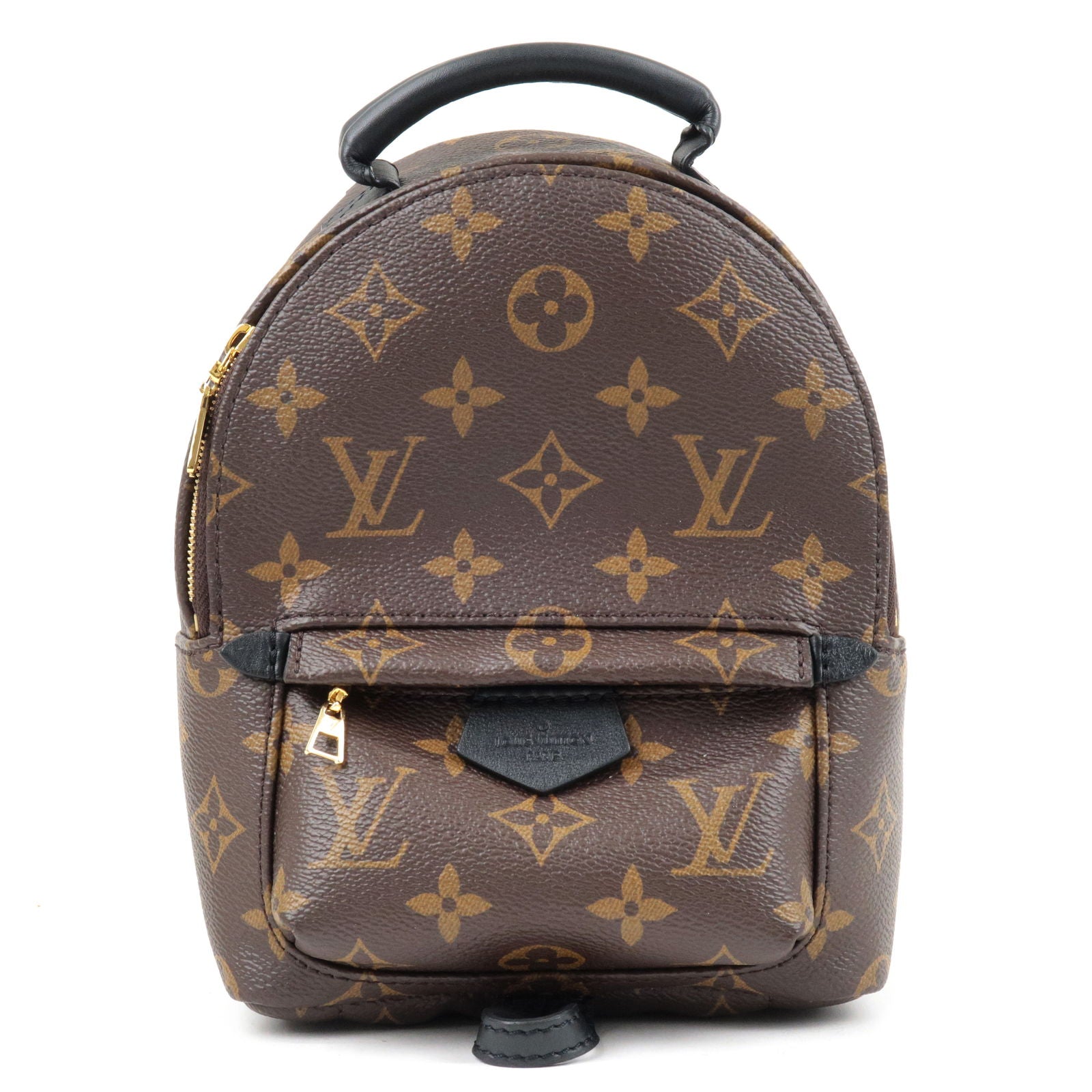 M44873 Louis Vuitton 2020 Monogram Canvas Palm Springs Mini Backpack