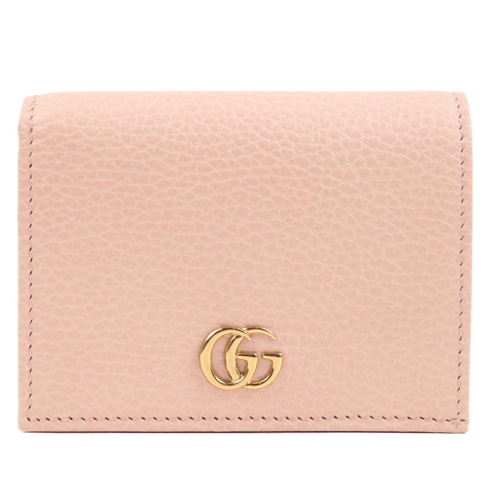 Gucci Small gg Marmont Trifold Wallet in Pink