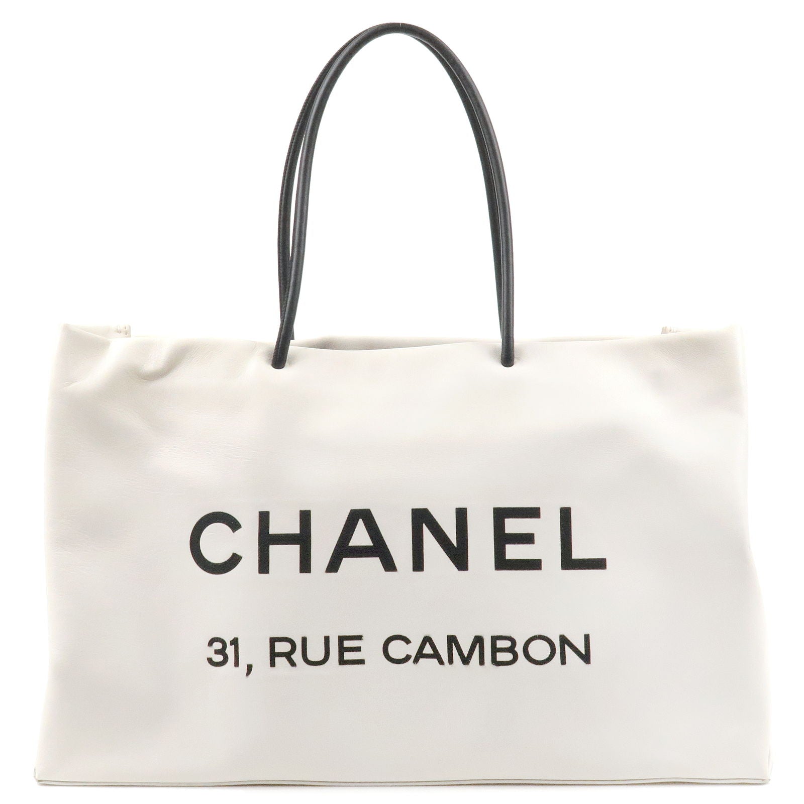 Shop Chanel Cambon Pre-Owned Handbags