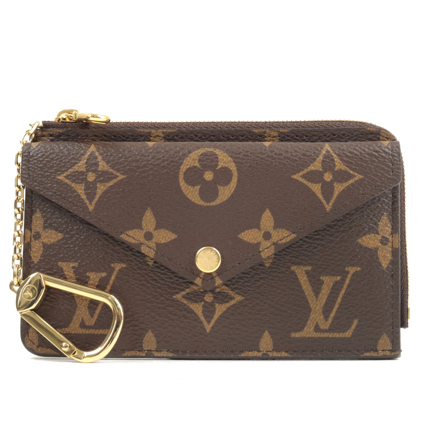 Louis Vuitton Recto Verso Empriente Leather Noir Wallet/Keychain