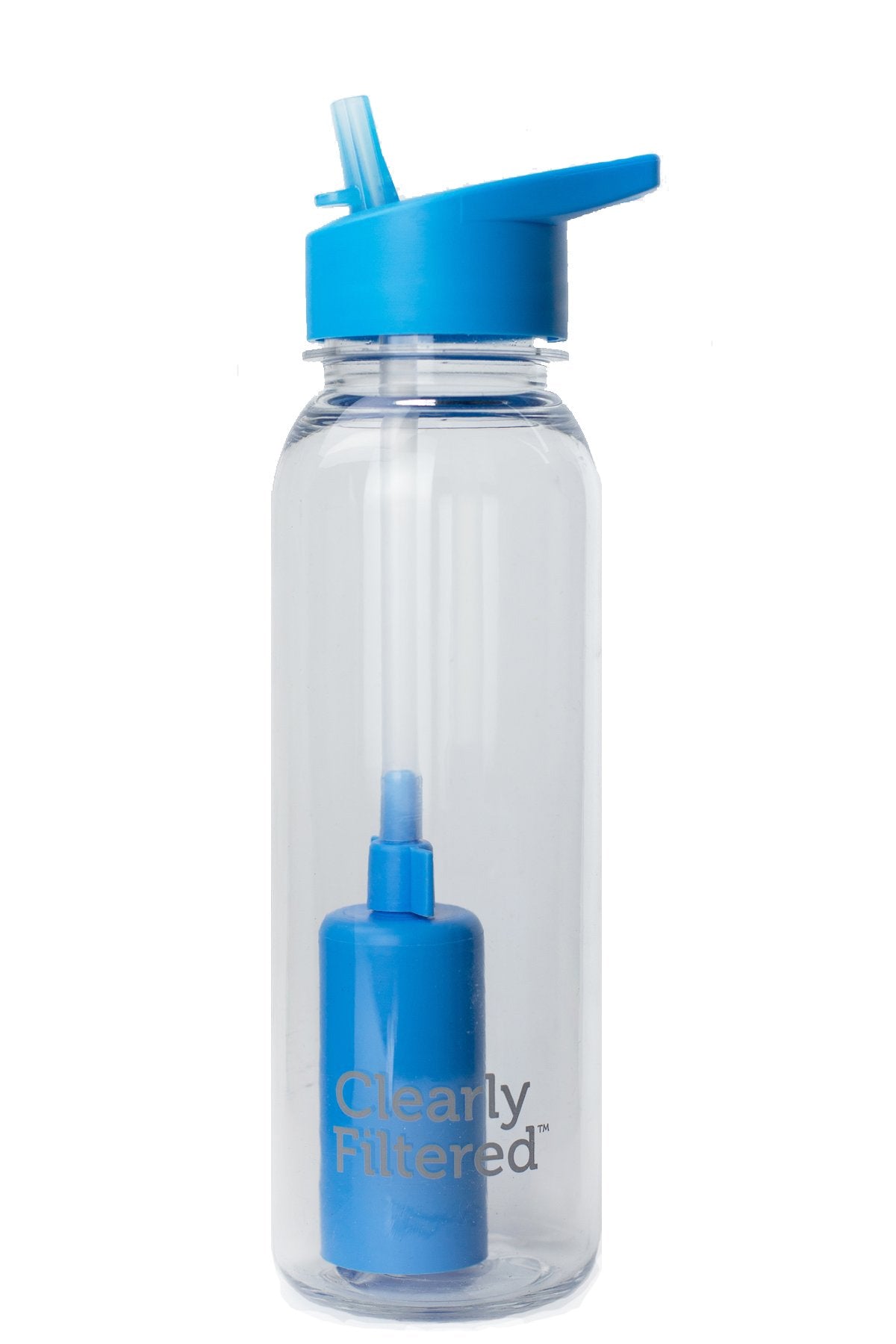 Tritan Water Bottle with Filter: 24oz BPA-Free | Clearly Filtered