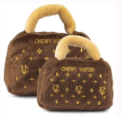 Chewy Vuitton Purse Dog Toy at Glamour Mutt