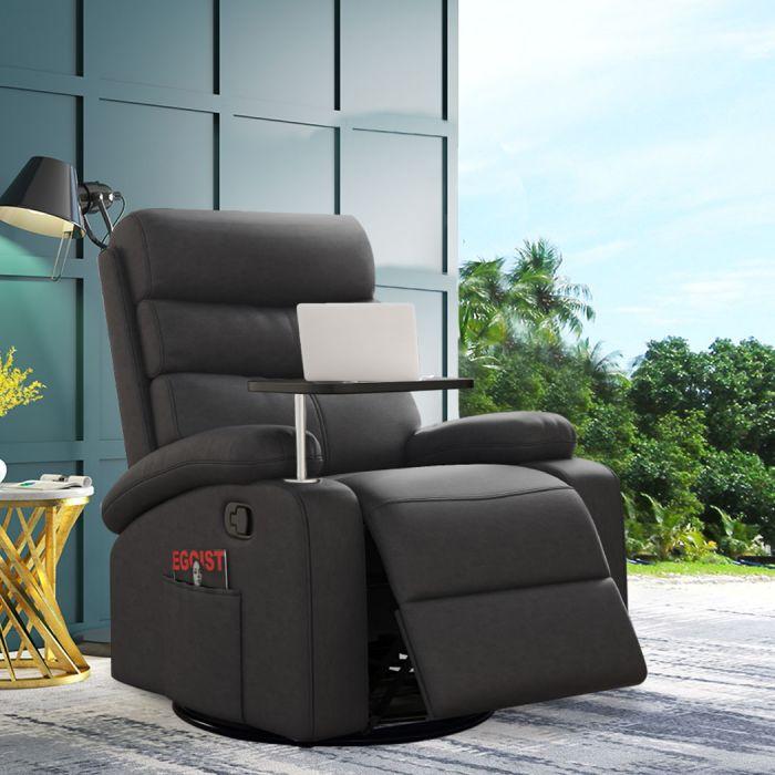 faux leather heated massage chair