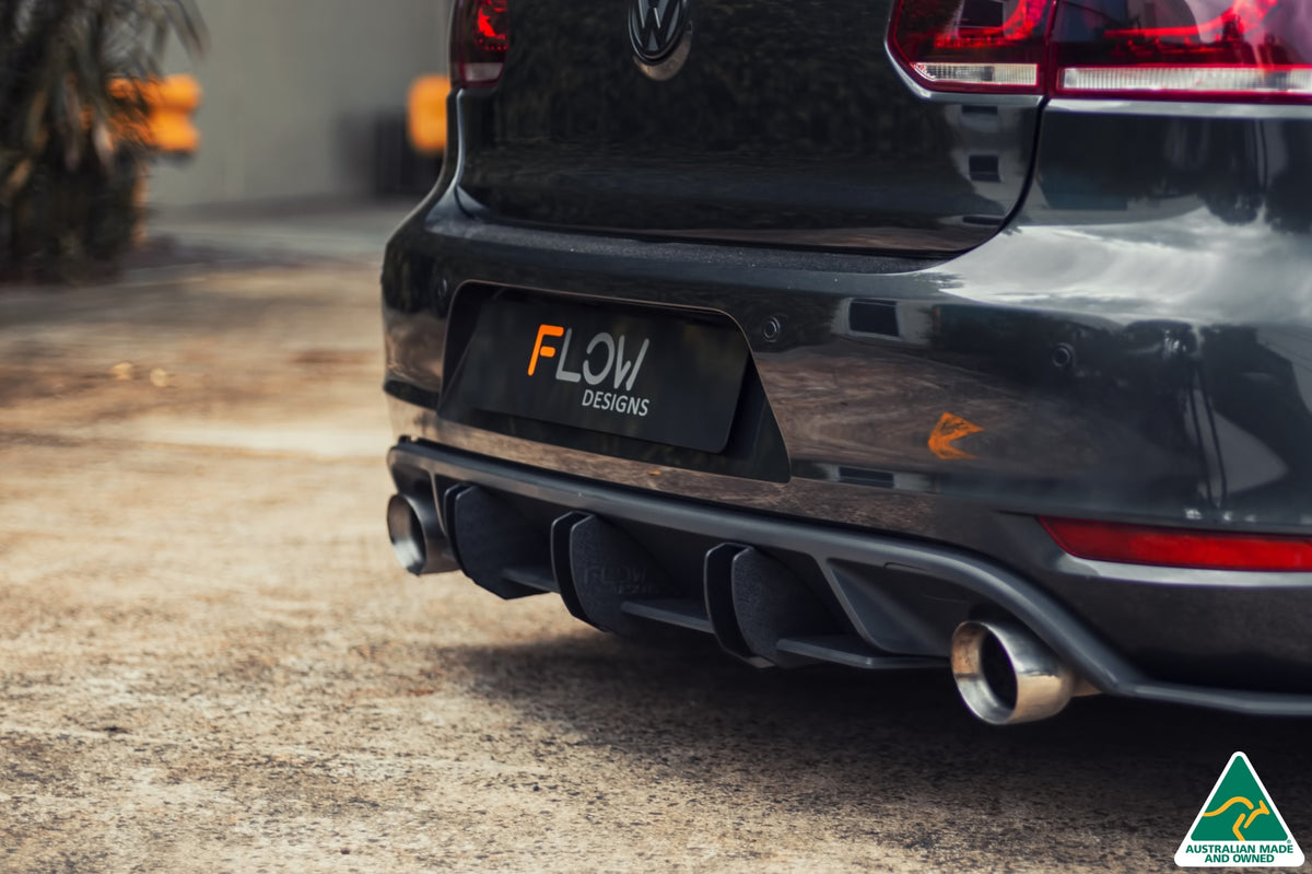 Buy VW MK6 Golf GTI Rear Diffuser | Flow Designs Australia