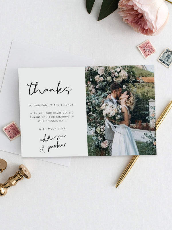 Thank You Note Ideas For Wedding