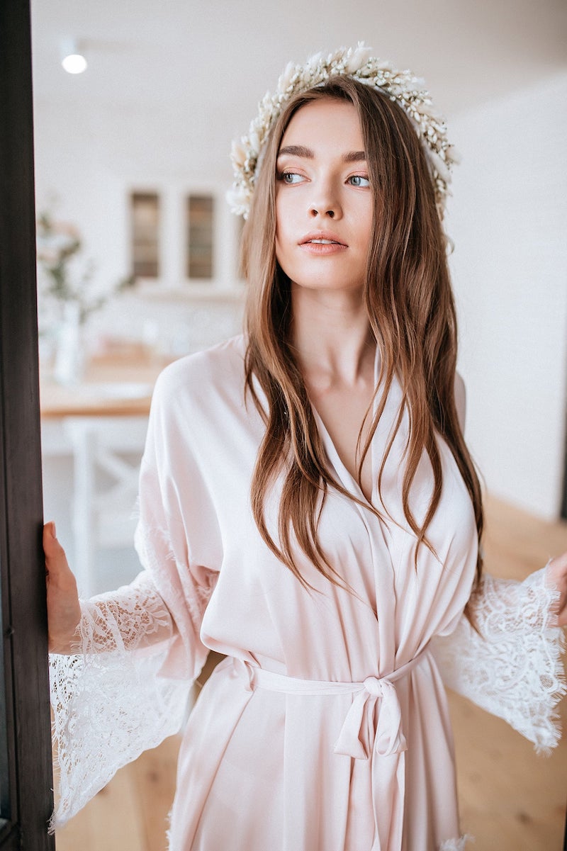 Blush Bridal Robe