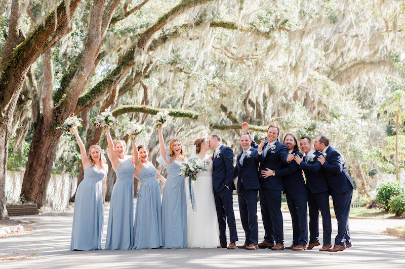 Bridal Party Dusty Blue