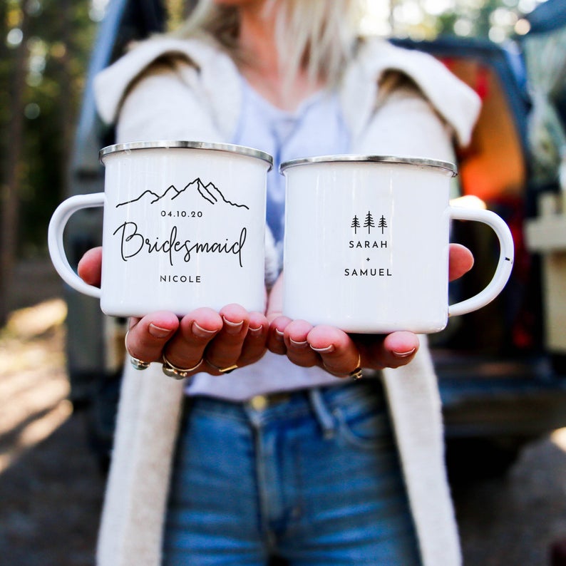 Bridesmaid Holiday Gift Mug