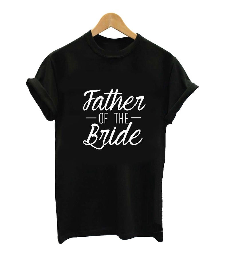 father of the bride shirt