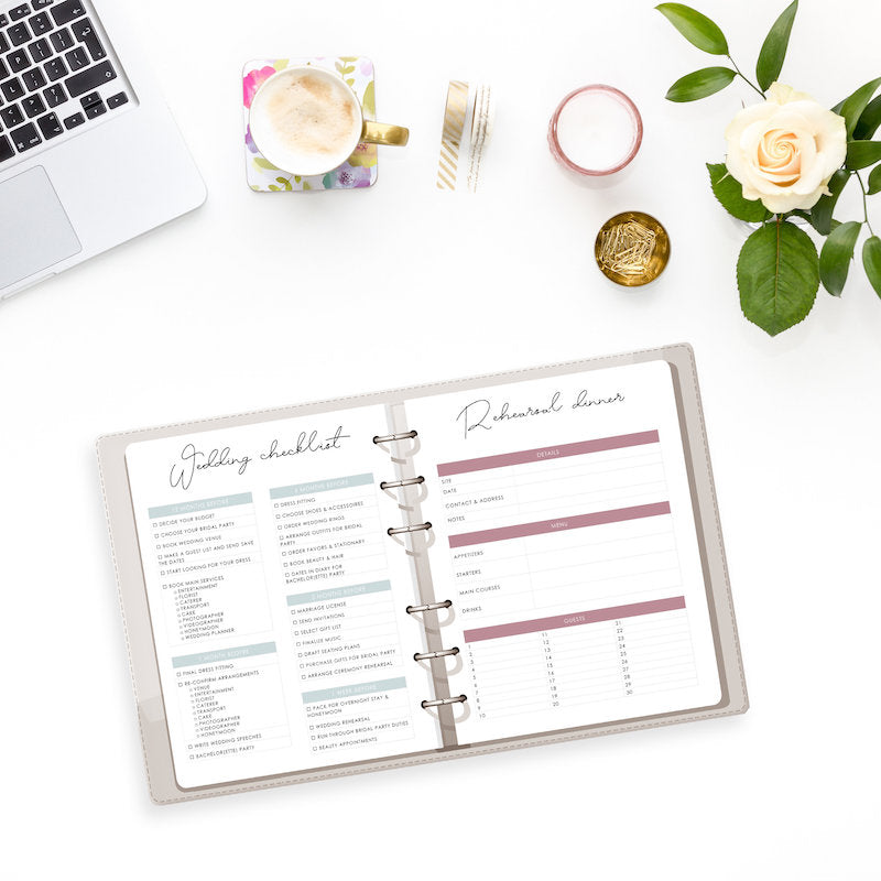 Downloadable Wedding Planning Organizer