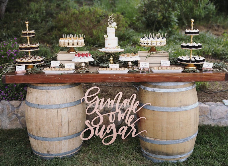 Gimme Some Sugar Wedding Dessert Bar Sign