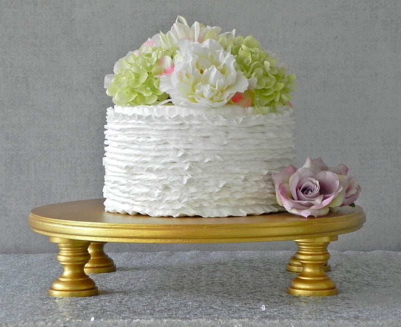Gold Wedding Cake Stand