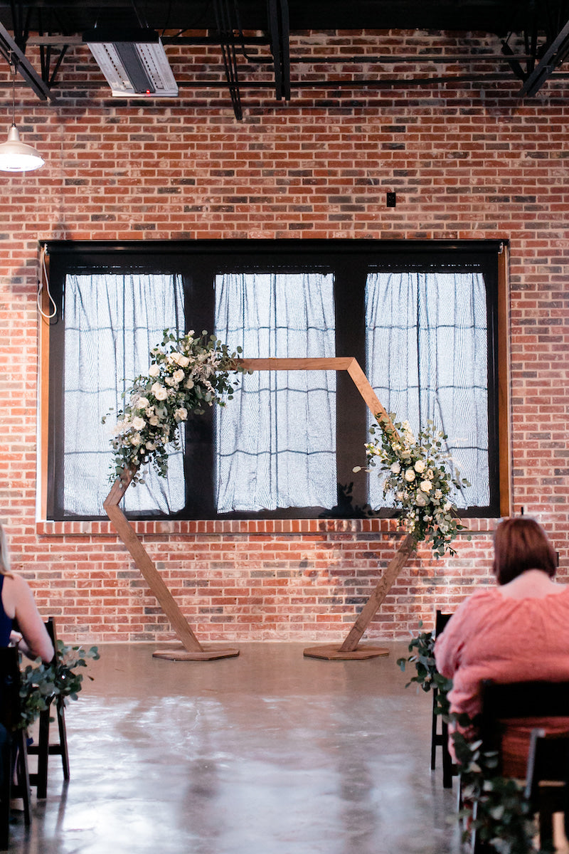 Hexagon Wedding Arch