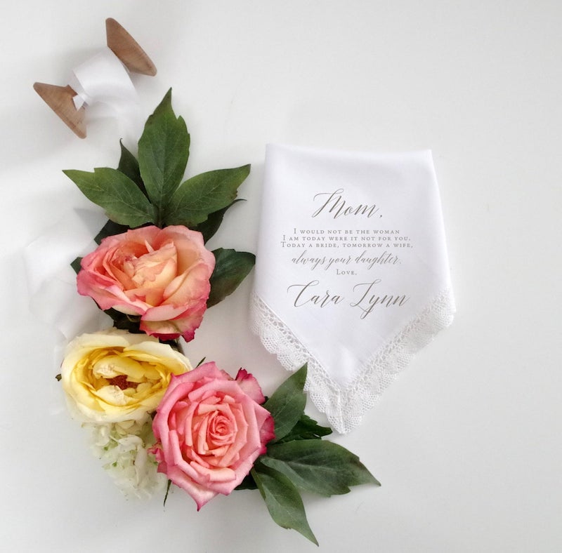 Personalized Mother of the Bride Hanky