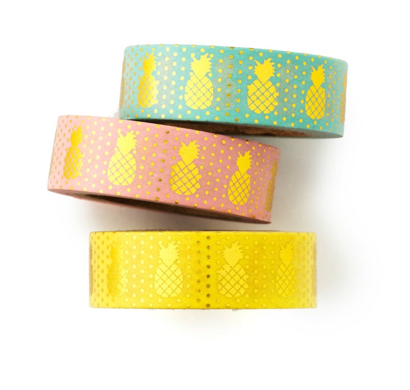 Pineapple Washi Tape