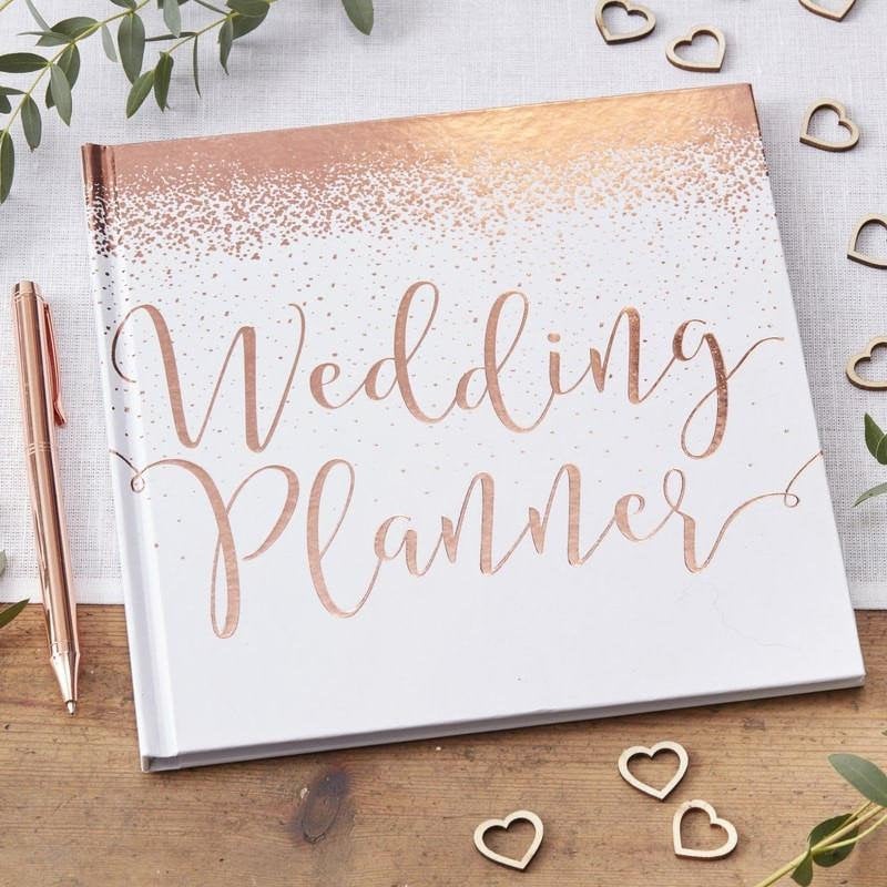 Rose Gold Wedding Planning Binder