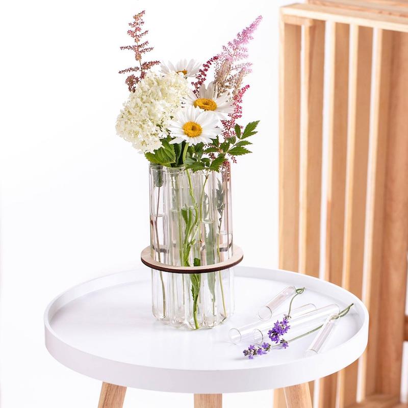 Test Tube Flower Vase Wedding Centerpiece